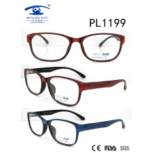 2017 New Collection Double Colors PC Optical Frame (PL1199)